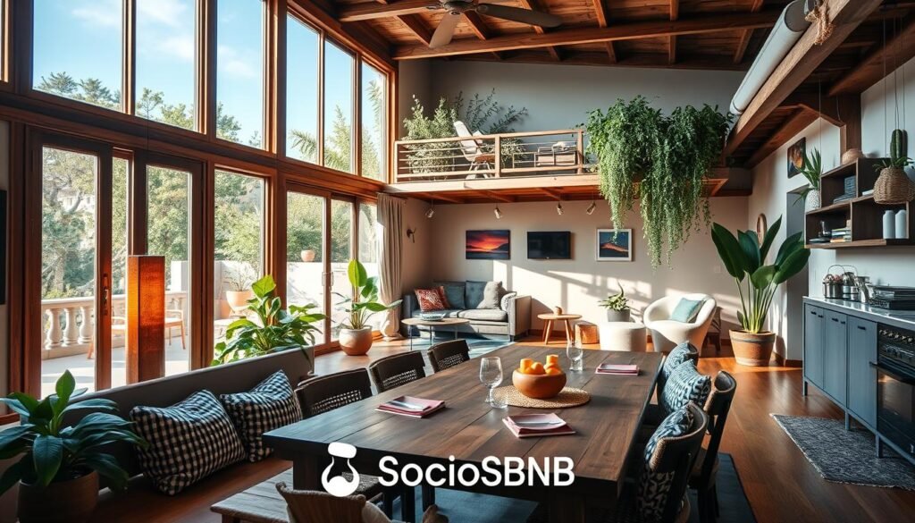 SocioBnB and Airbnb