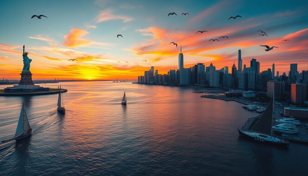 New York City coastline