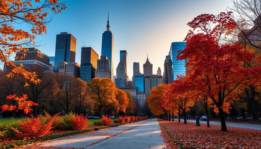 New York City in Fall