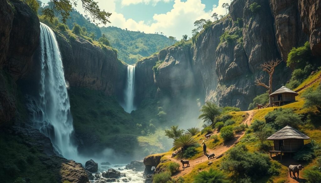 Africa Waterfalls