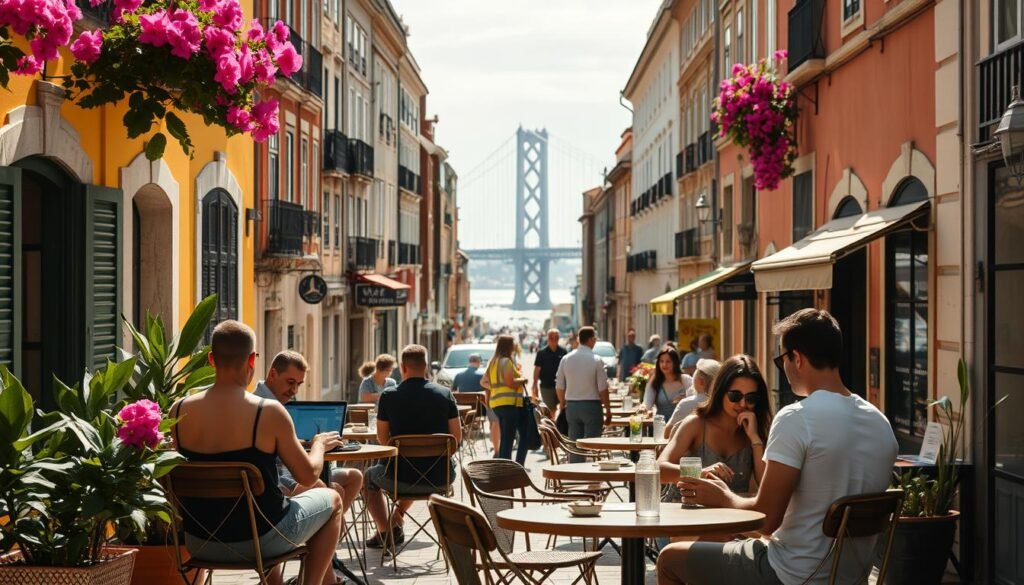 Lisbon digital nomad scene