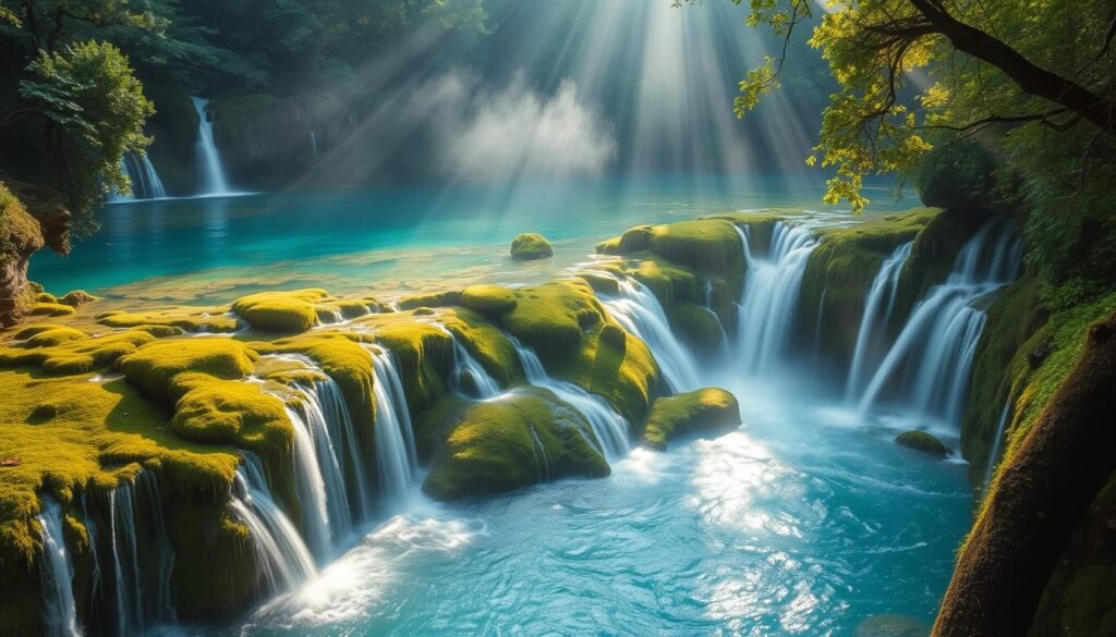 Plitvice Lakes Waterfalls