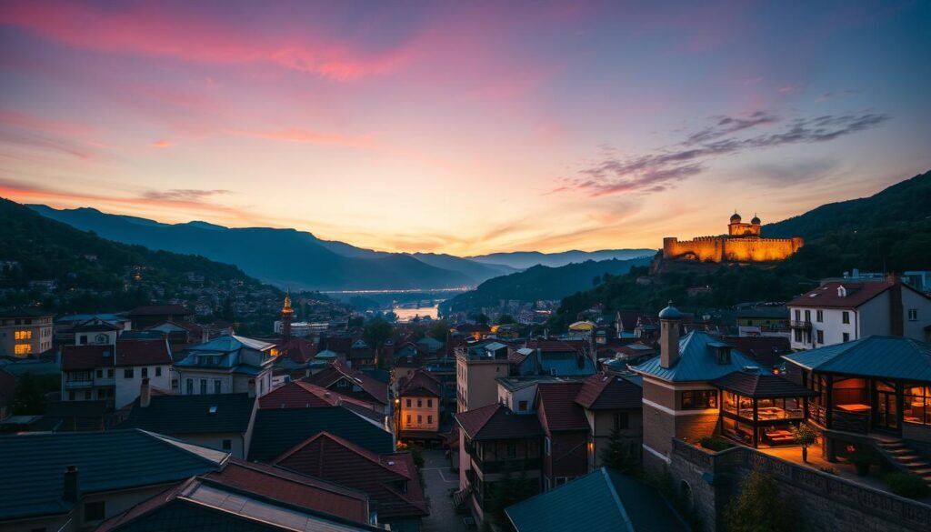 Tbilisi cityscape