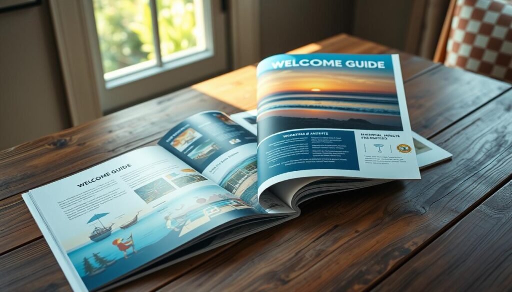 Vacation Home Welcome Guide Design