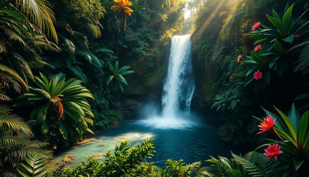 Waterfall in Australia and Oceania