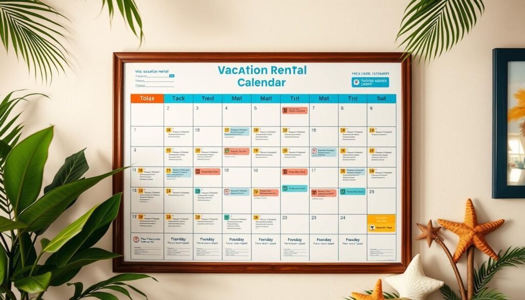 vacation rental calendar