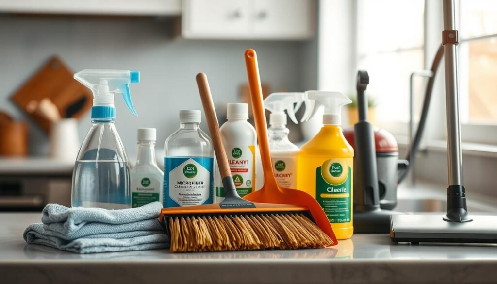 vacation rental cleaning supplies