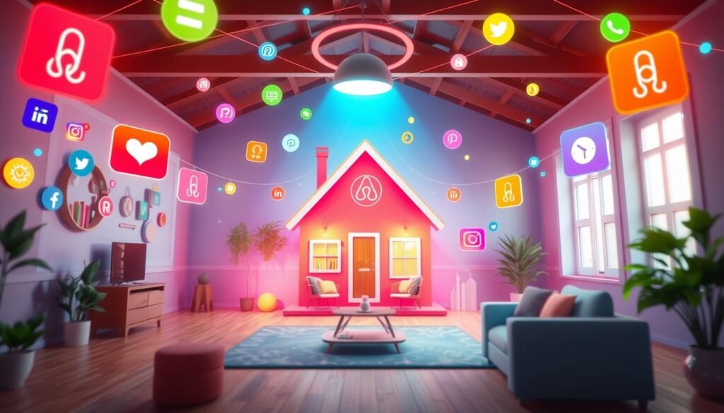 Airbnb Social Media SEO Optimization